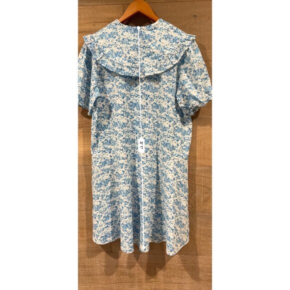 SAMSØE SAMSØE ‘JYTTA’ DRESS WITH FLORAL MOTIFS SIZE M - Picture 6 of 8